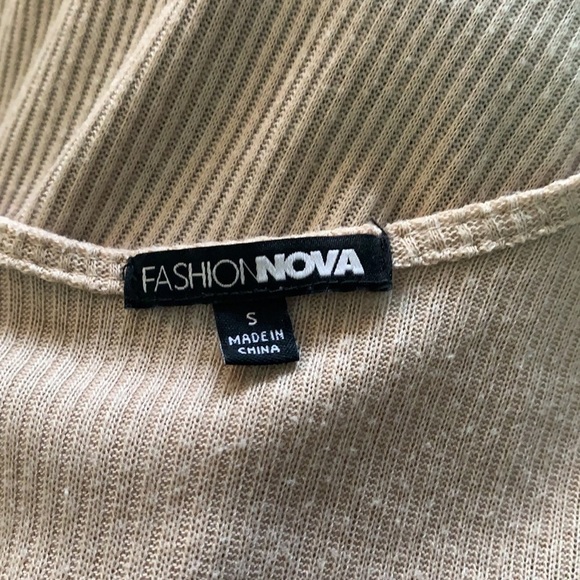 Fashion Nova cream open duster/cardigan Jacket size S - Picture 8 of 10